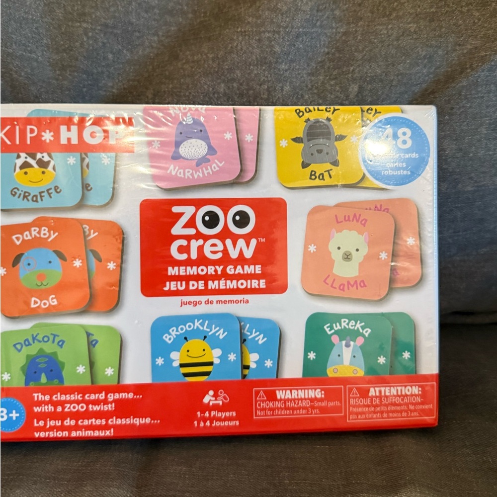 Skip Hop Red and Orange Puzzle Game